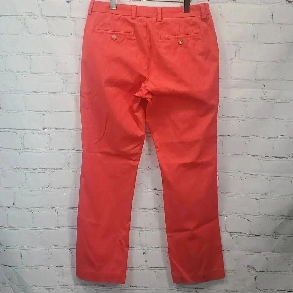 Vineyard Vines Breaker Pants Mens 32x32 Lobster Reef Stretch Mid Rise Preppy - Picture 5 of 14